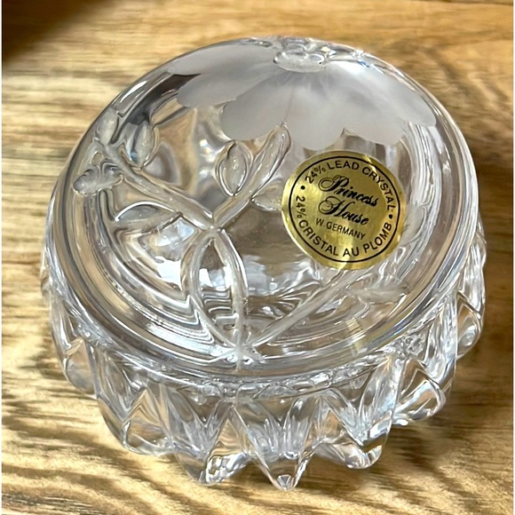 New Princess House W Germany Crystal Jar - Picture 2 of 8